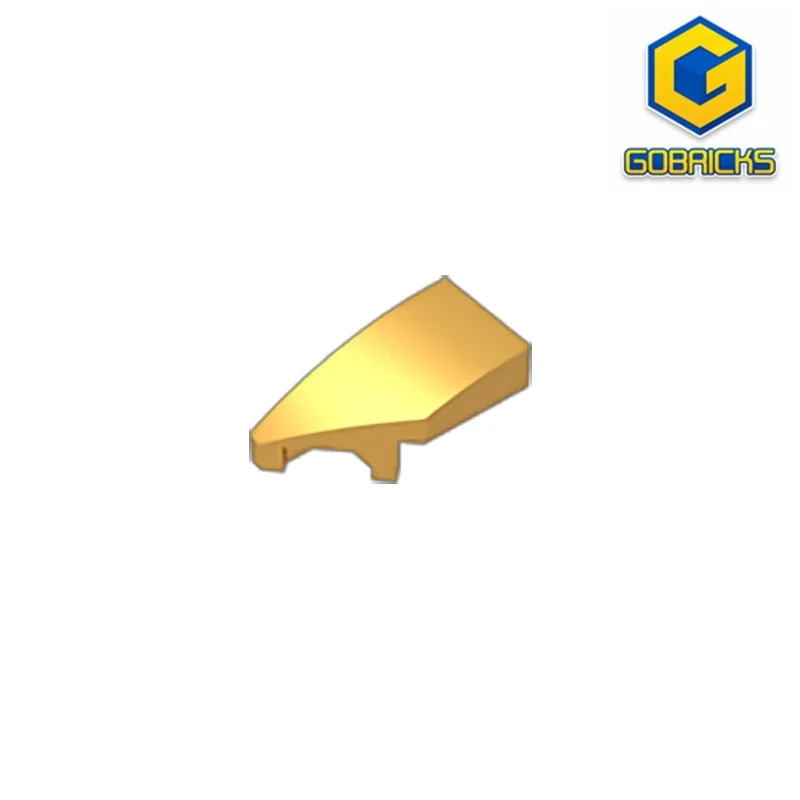 

Детский конструктор gobrick, классический Клин 2x1 с левой выемкой, совместим с lego 29120, Детский развивающий конструктор «сделай сам»