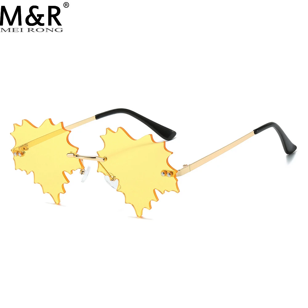 Новинка 2024 Женская безрамочная Солнцезащитная оправа с персонализированными