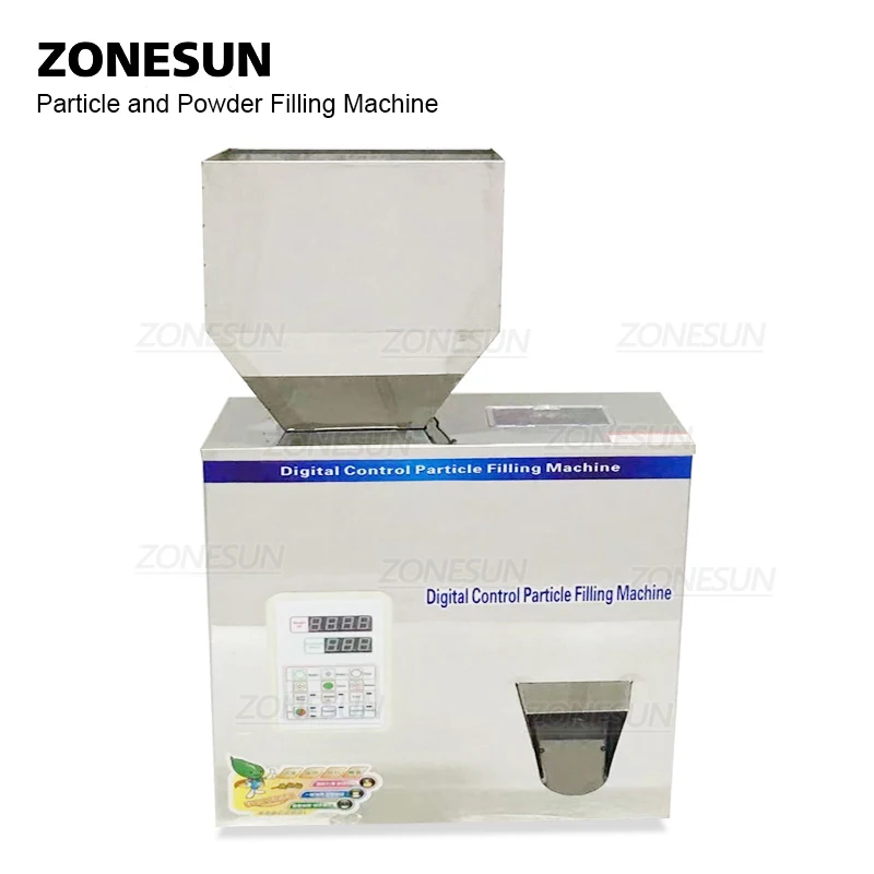 ZONESUN 5-500 г зерна семена молочный порошок банка кофейных зерен машина для