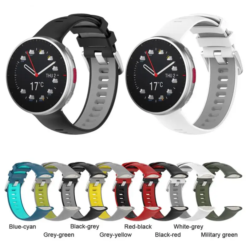 

Ремешок силиконовый для часов Polar Vantage V2, сменный Браслет в официальном стиле, оригинальные умные аксессуары