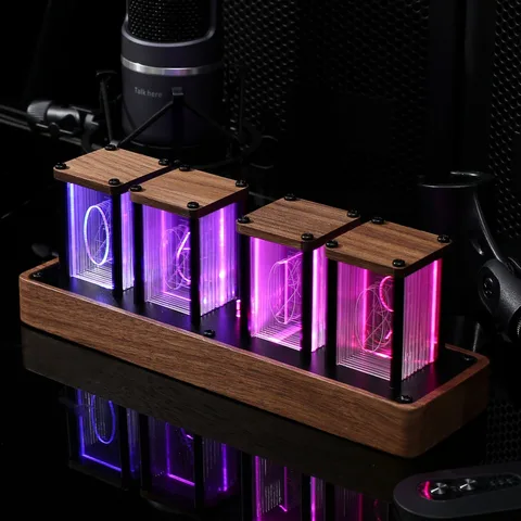 Clocteck Nixie Tube Clock RGB