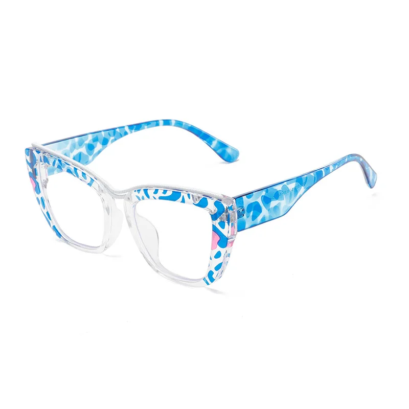 Rhaegal Original Design Women's Fashion Anti Blue Light Glasses New Stylish Cat Eye Blocker Transparent