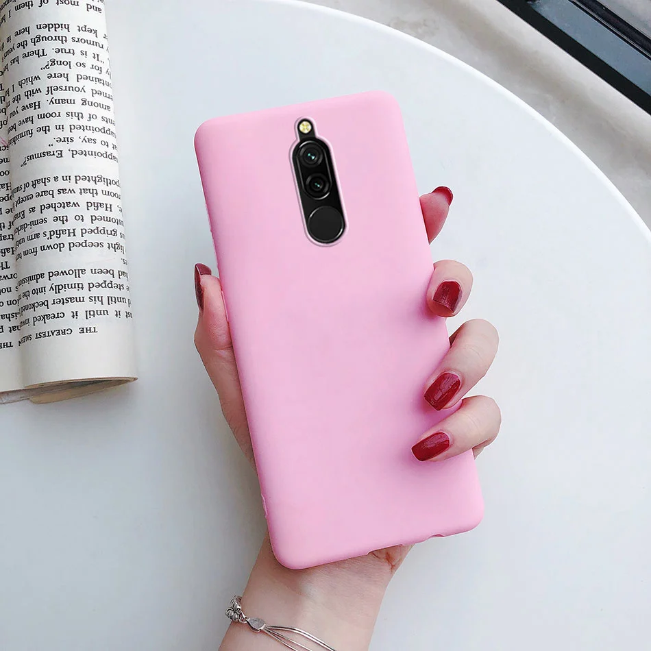 Силиконовый чехол для OnePlus ярко-розовый матовый 6 t one plus 1 + 5 5T 7 7T 8 8t pro мягкий ТПУ |