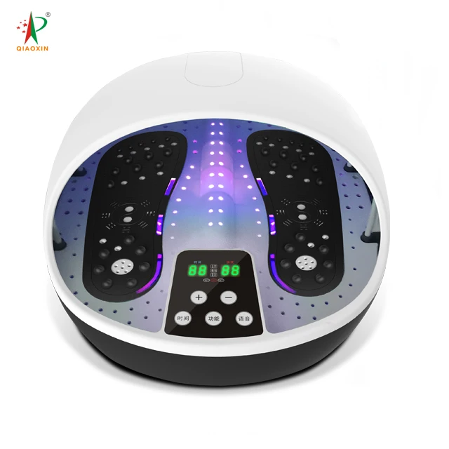 

Ems & Tens Foot Massager Electric Stimulator With Heat Pain Relief Foot Circulation Stimulator Massage Machine