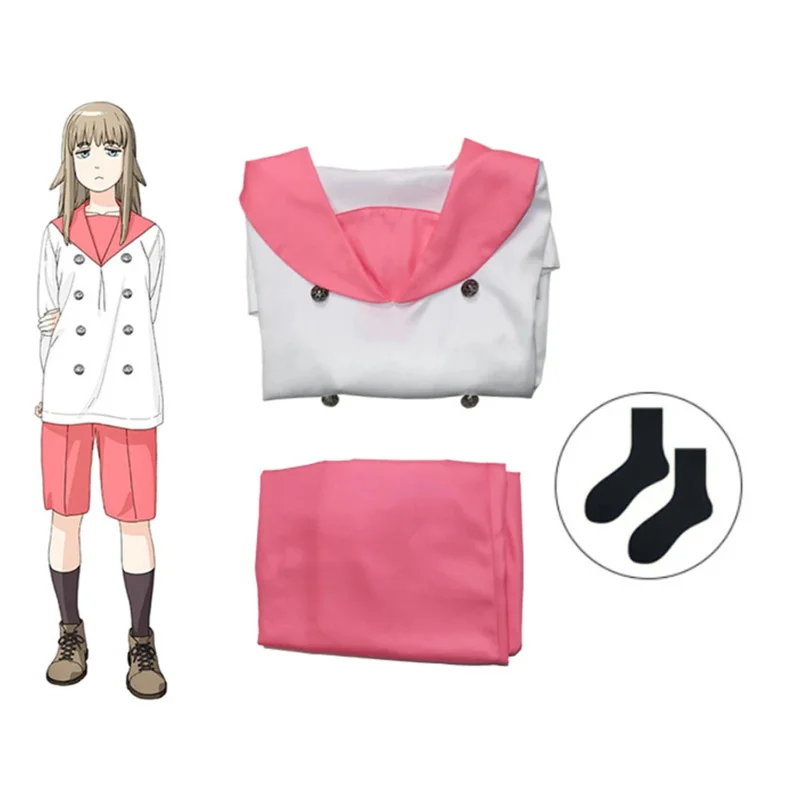 Аниме Tengoku Daimakyou Косплей Mimihime Tokio Костюм Парик Обувь Топы Брюки Униформа Хэллоуин