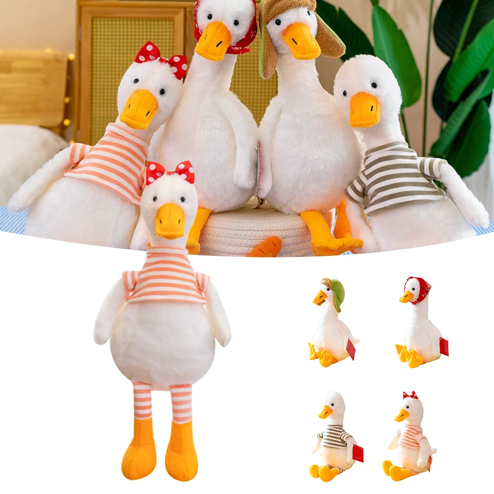 

Plush Stuffed Toys Cartoon Goose Doll Early Educational Development Toy Birthday Gift for Kids Plush Figure Toys Soft B99
