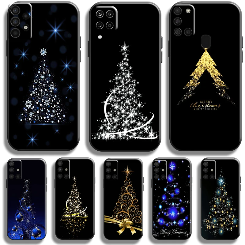 

Merry Christmas Tree Deer For Samsung Galaxy A11 A12 A20 A21 A21S A22 A30 A31 A32 A42 A51 A52 A70 A71 A72 5G Phone Case Funda