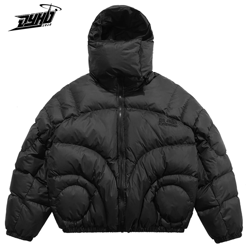Зимняя новая Толстая парка пуховик для мужчин уличная одежда в стиле Харадзюку