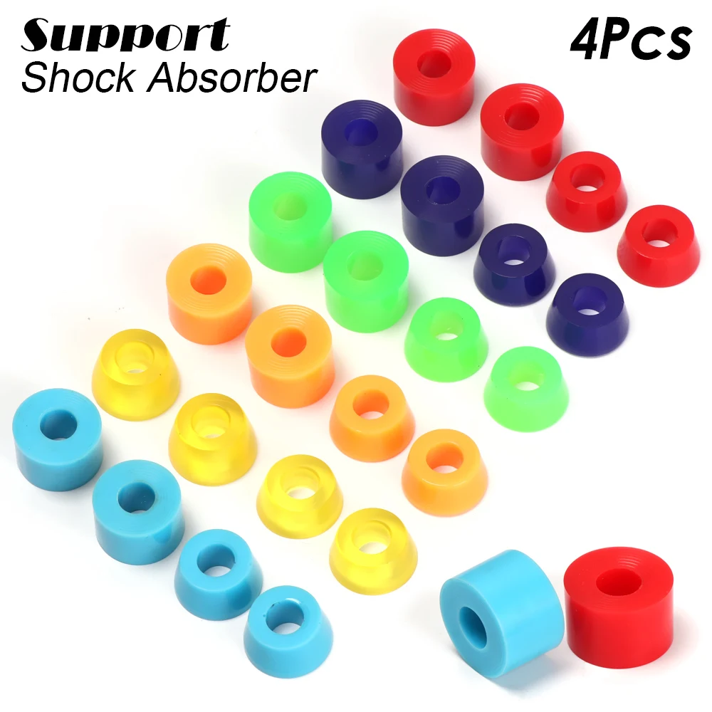 Colors 24*11/16mm Dancing PU Cushion Scooter Parts Bushing Truck Wheels Longboard Skateboard Accessories Axle Bushings