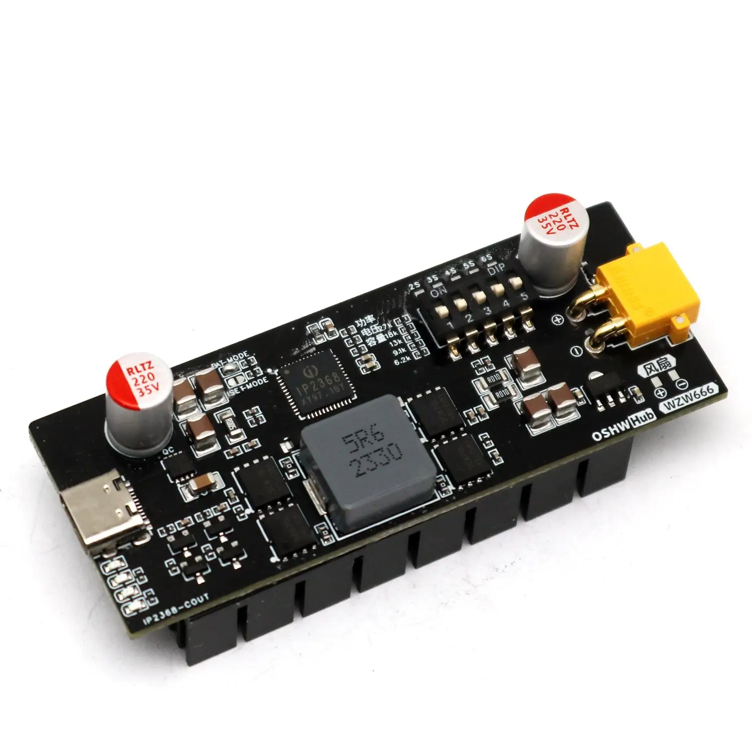 

Circuiter Hardware IP2368 100W Быстрый зарядный модуль 2S-6S Li-ion/LiFePO4