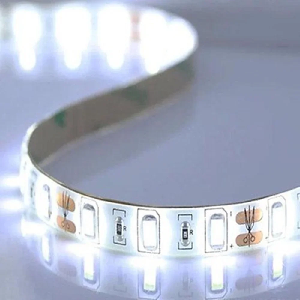 5730 5630 DC12V120 светодиодов/м 5 м светодиодная лента SMD гибкая не водонепроницаемый