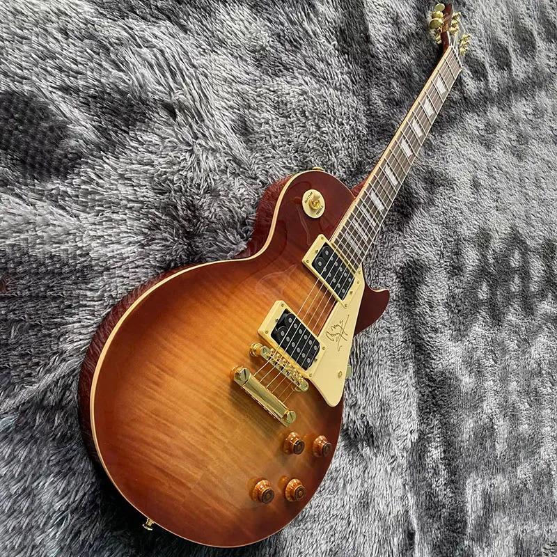 

China electric guitar LP The smoke color Factory direct sales can be customized Free shipping
