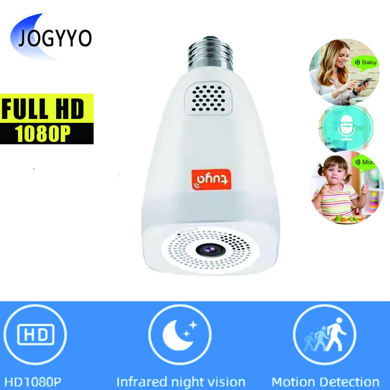 

Мини-камера с лампочками HD 1080P, Wi-Fi, 360 градусов