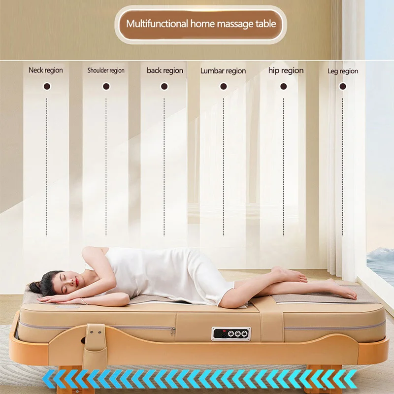 Корейская кровать для теплового массажа цвет серый Южная Корея электрическая