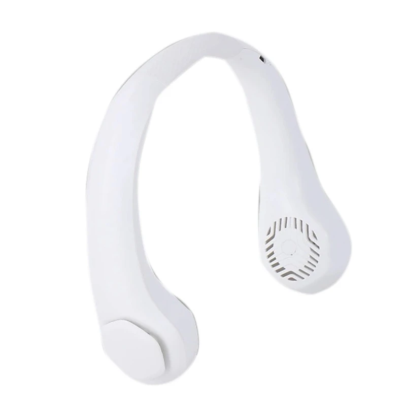 

Portable Neck Fan Cooling Ceiling Fan USB Rechargeable Personal Neck Fan With 3 Fan Speeds For Outdoor Travel
