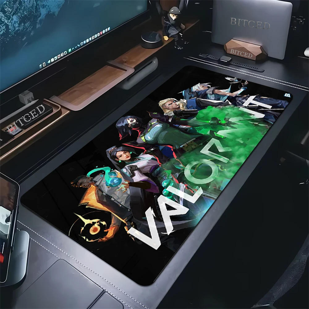 Фото Коврик для мыши Valorant Gamer HD Custom Home PC Коврик для мыши с замкнутым ковриком для мыши Мягкий резиновый нескользящий коврик для мыши Офисный большой ковер Diy №1
