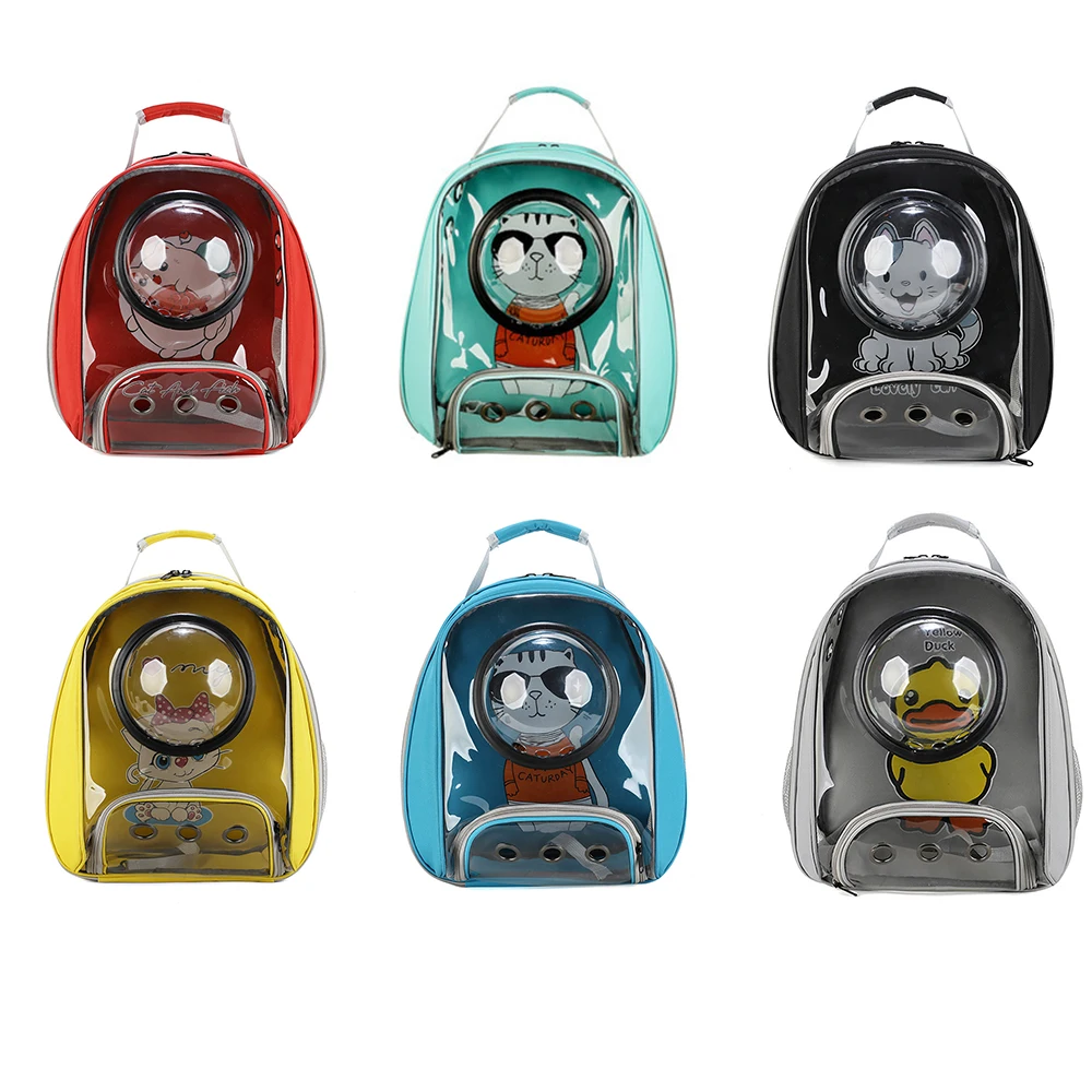 

Cat Carrier Bag Cat Cage Transport Backpack Bag Travel Pet Portable Breathable Dog Shoulder Bags Carrier Pet For Cat Accessories
