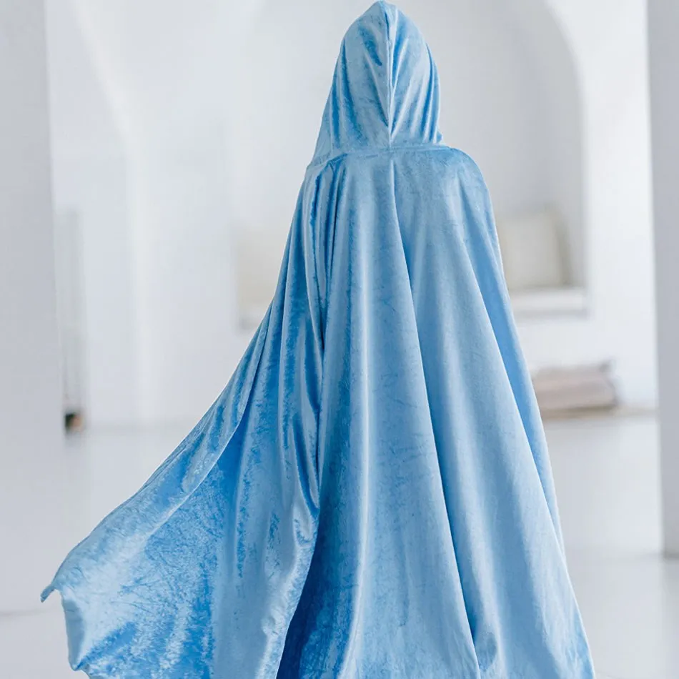 Плащ цвета макарун ли шаль розовые синие палантины накидка на Хэллоуин в оперном