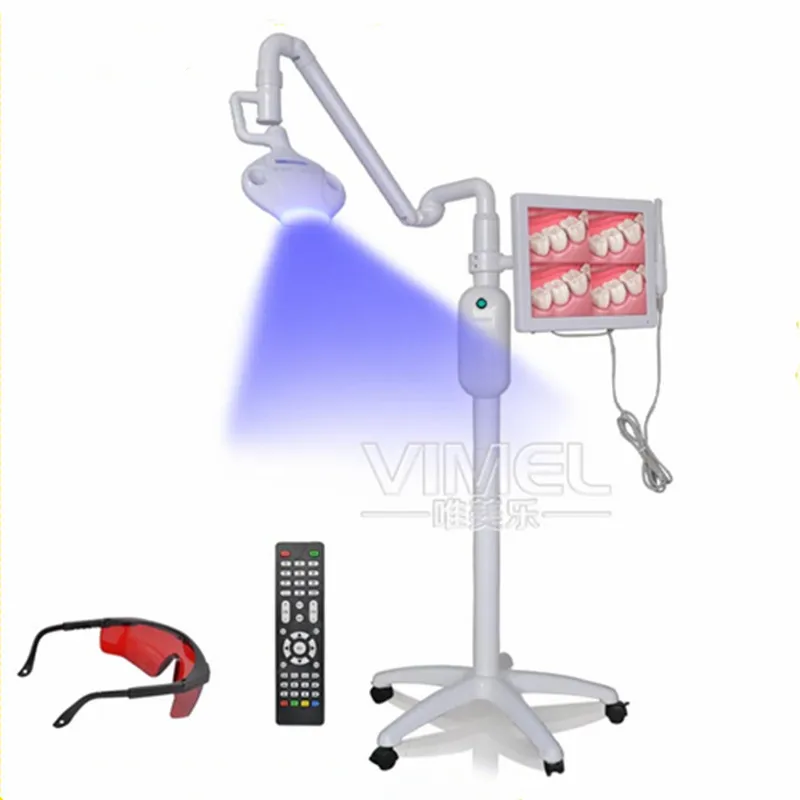 

Fast Ship 2 In 1 Teeth Whitening Accelerator led light Lamp Unit + 17 inch All in one dental oral camera system Dental Equipment