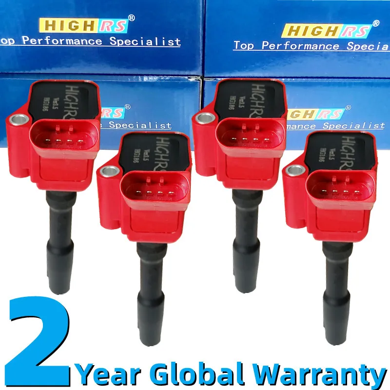 

Комплект катушек зажигания для Audi 1,8 2,0 A3 A6 A7 Q8 A8 RS3 RS5 TT RS Quattro S4 S5 SQ5 GOLF 7 R GTI EA888 Gen3 TFSI FSI TSI EA839
