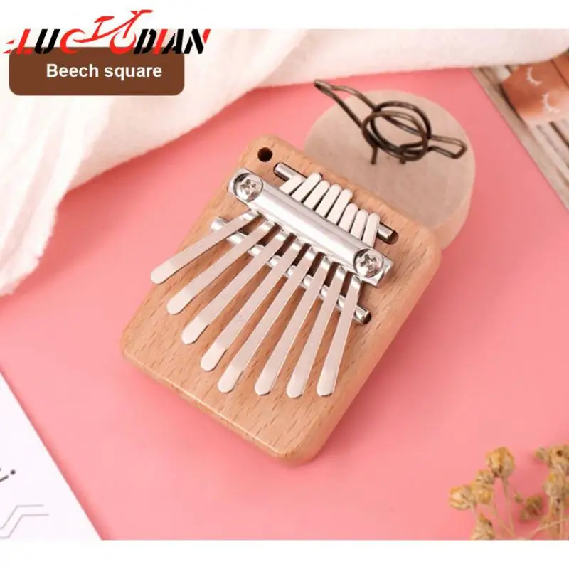 

Exquisite Thumb Piano Square Pendant High Quality Stylish Kalimba Thumb Piano Combinations Gifts For Adult Kids Hot Mini