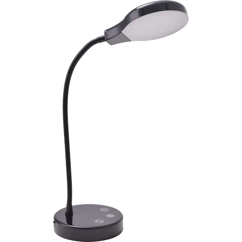 

3.5 Watt Dimmable LED Desk Lamp with USB Port, Black