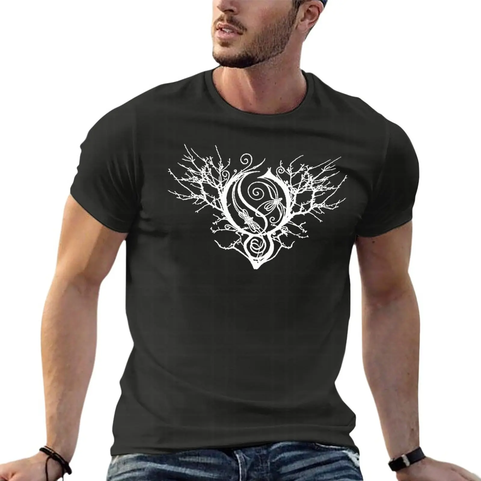 

Opeth My Arms Your Hearse Hard Rock Band Oversized T Shirts Summer Mens Clothing 100% Cotton Streetwear Plus Size Tops Tee