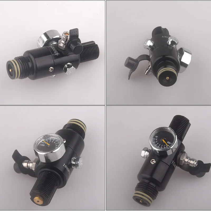 HPA M18 * 1,5 Регулятор давления в баке с аквалангом, адаптер для заправки газового баллона, выход клапана 1800PSI для дайвинга на станцию CO2 (art.: 3920cb5caf276) - 3920cb5caf276