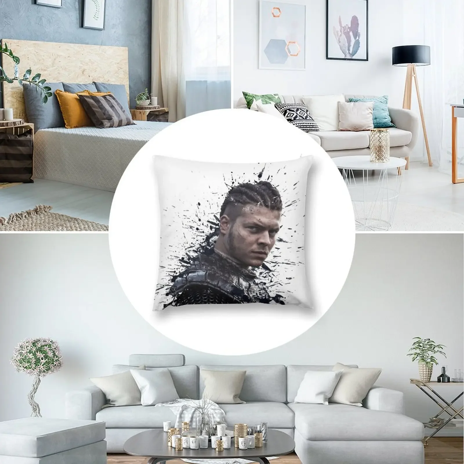 Ivar the бескостная декоративная подушка наволочка роскошная Рождественская