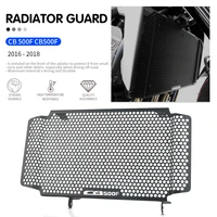with cb500f front radiator guard protector grille grill cover for honda cb500f cb 500 f 2016 2017 2018 motorcycle accessories