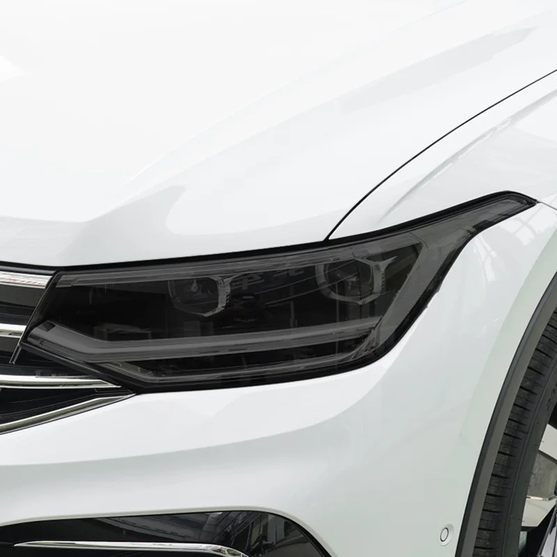 Для Tiguan Facelift 2020 2021 2022 внешняя фара автомобиля против царапин передняя лампа ТИНТ