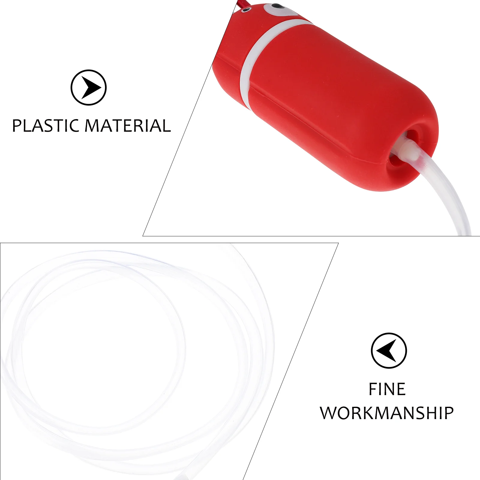 Подводный фильтр для мини-кислородного насоса USB аквариума синий пластиковый