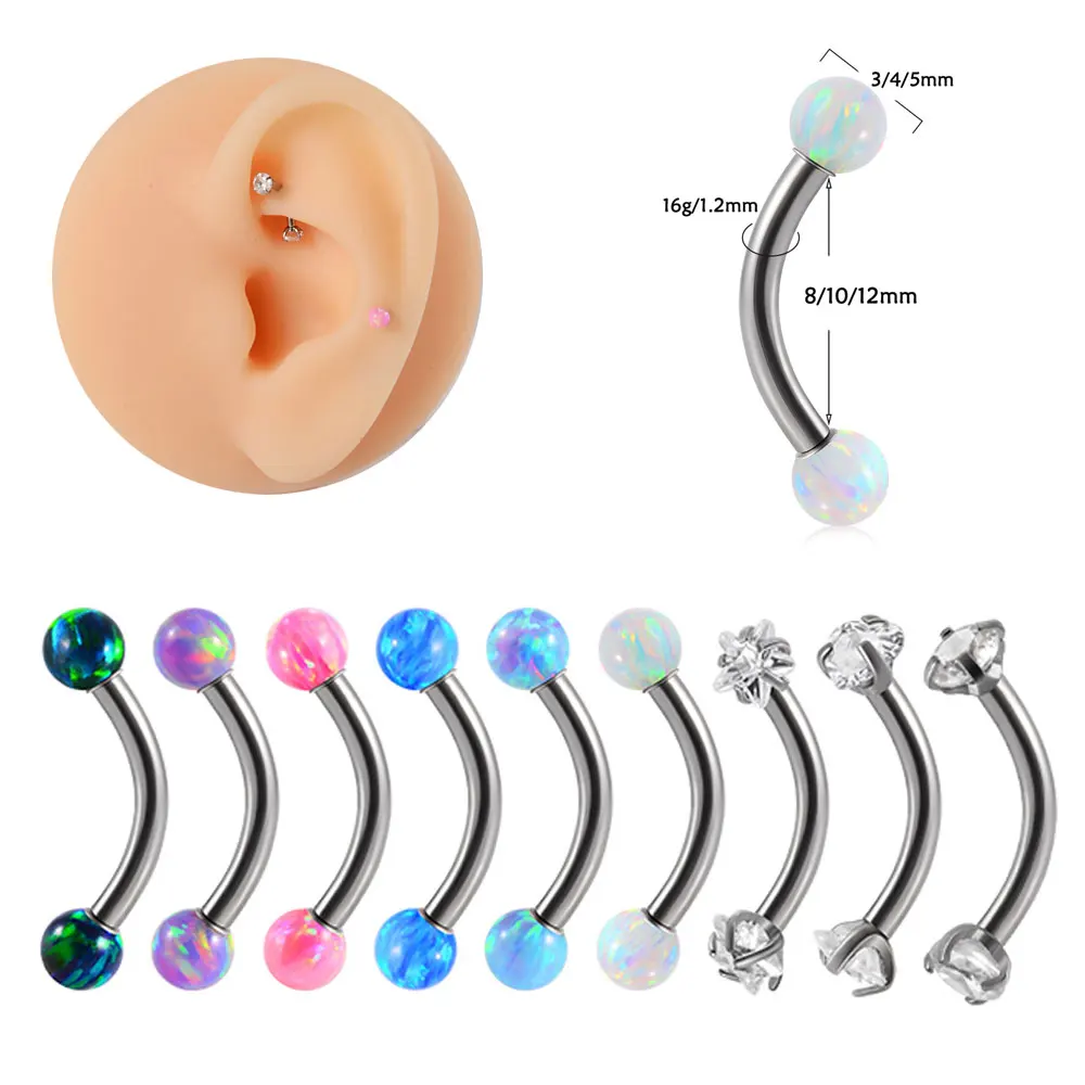 Серьги-гвоздики Leosoxs из титана Aubao, 16 г, 1 шт.