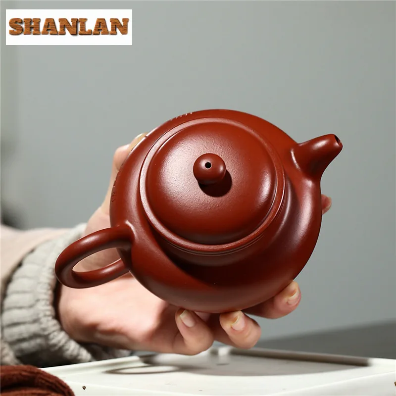 260 мл Традиционные чайники из фиолетовой глины Исин антикварный горшок ручной