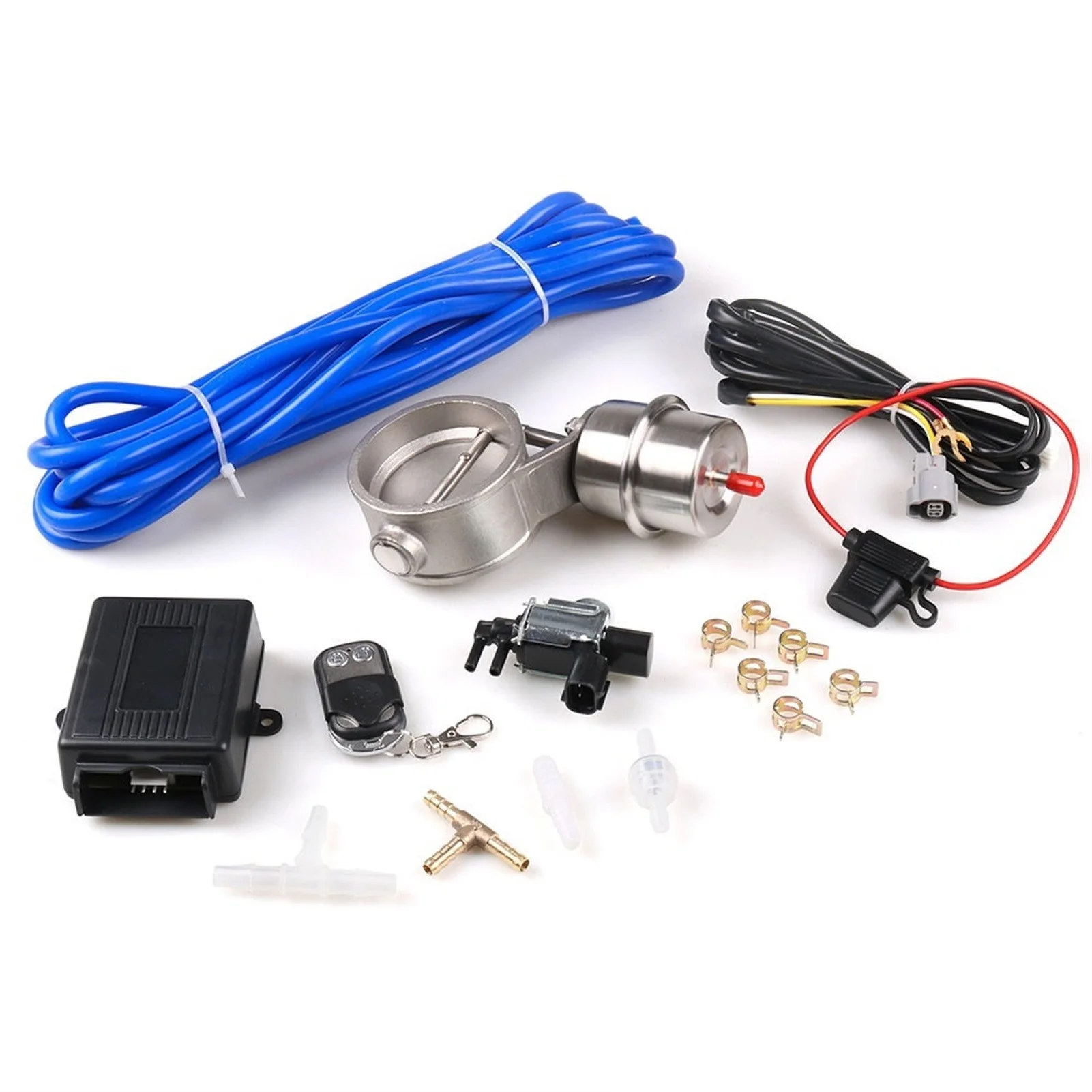 

Car Vacuum Exhaust Cutout Valve Close Style Wireless Remote Controller Set 2'' 51MM/2.5''63MM/ 3'' 76MM