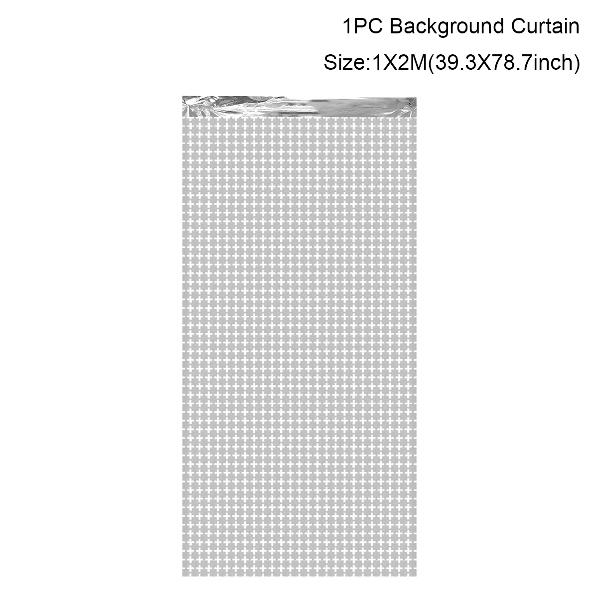 

Фольгированная занавеска FENGRISE для фотозоны