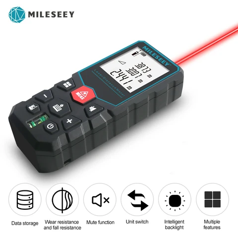Mileeey Laser Rangefinder x5 лзерная рлетка Finder laser Finder digitale Digital Distance Meter Metatore laser Con misura