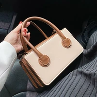 small office totes 2022 spring pu leather womens designer handbags luxury brand shopper satchel shoulder crossbody sling bag