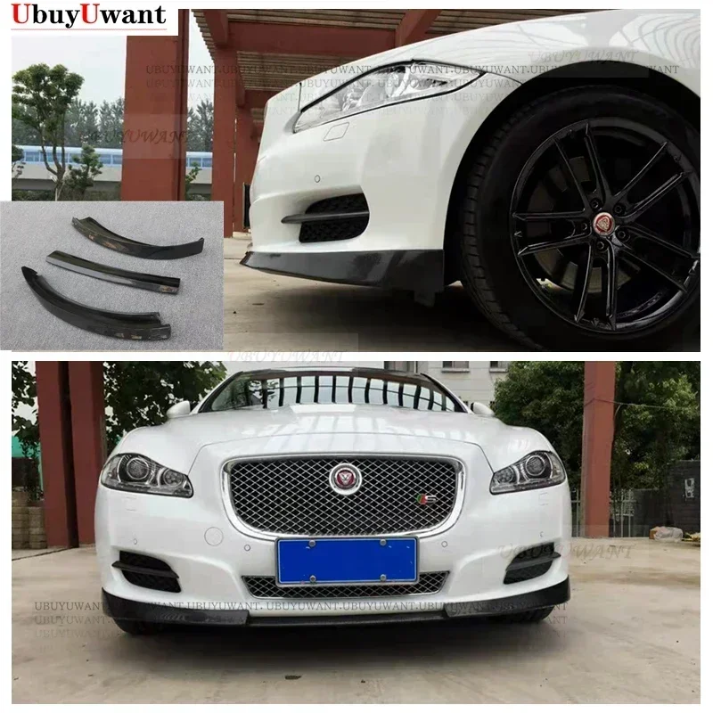 Для Jaguar XJ XJL Комплект переднего бампера для кузова автомобиля дефлектор спойлера