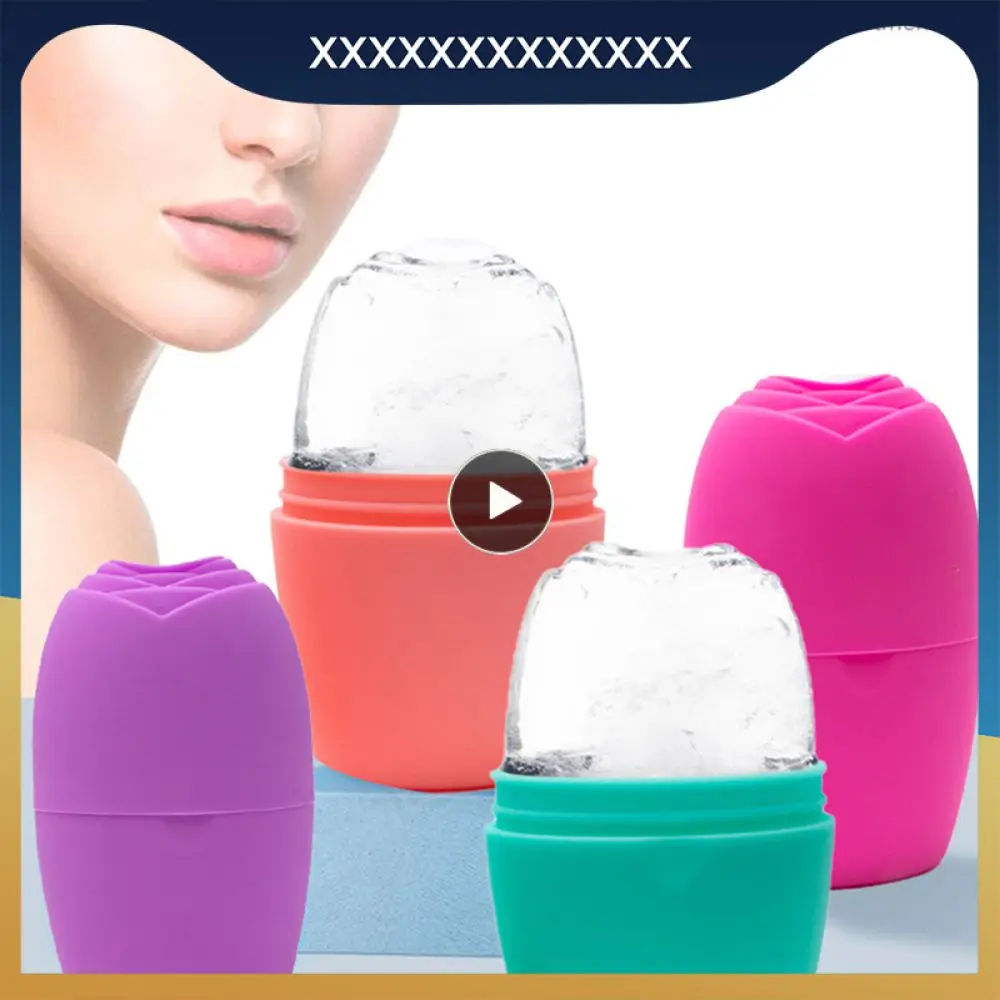 

Форма для контуринга, силиконовый ледяной ролик для лица, глаз и шеи, лотки для шариков из ледяного шара, массажер для лифтинга лица