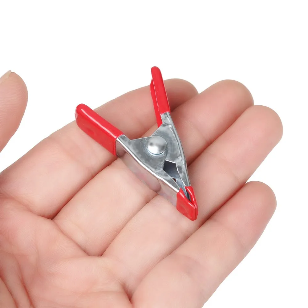 

2/4/6 Inch Metal A-Shaped Spring Clamp Tent Clips Multi-Purpose Home Use Woodworking Electrician Powerful A Clips