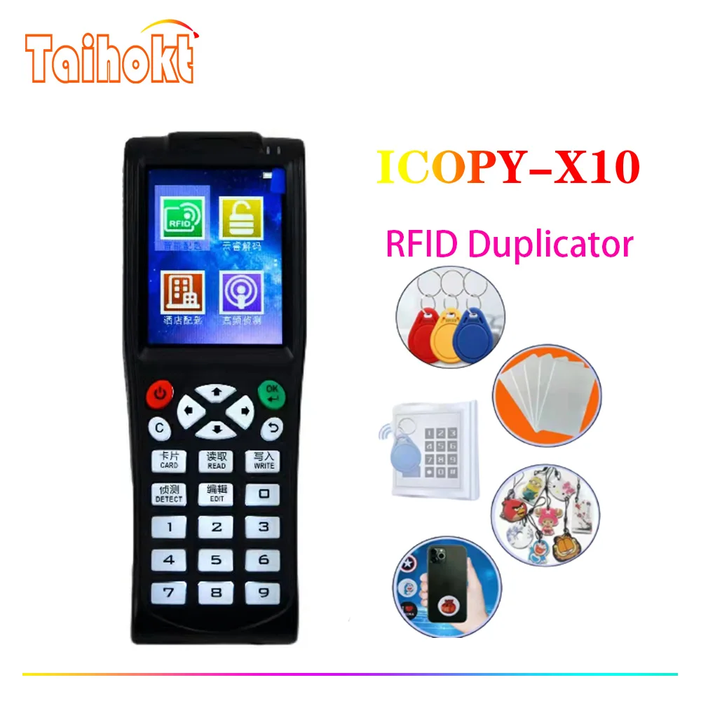 Дубликатор смарт-чипов Icopy8 Pro X10 125 кГц T5577 13 56 МГц |