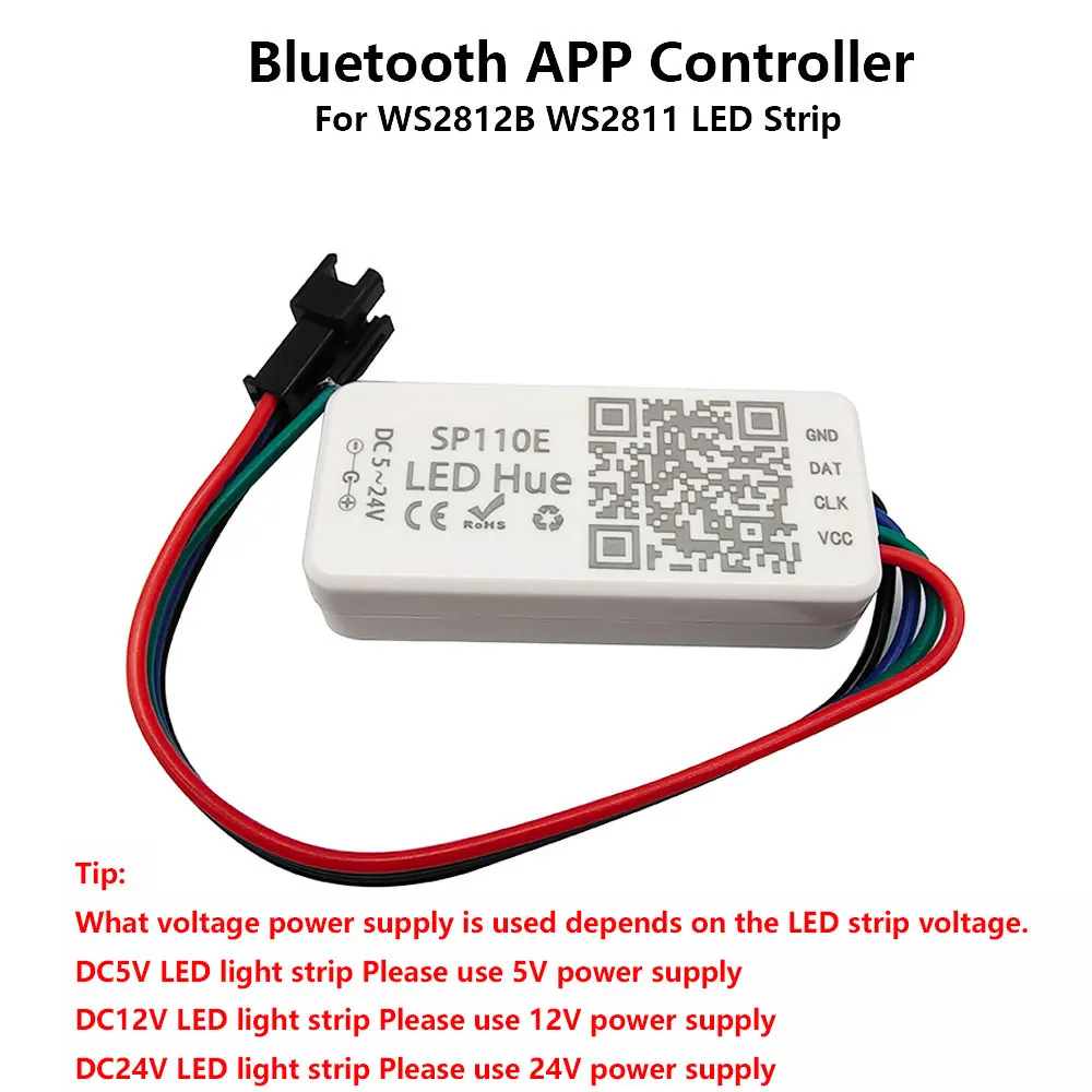 

RGB-контроллер WS2812B SP110E Bluetooth