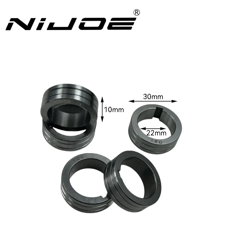 1 шт. 30x22x10 мм U/V/K 0 8/1 0/1 2 роликовое колесо с накаткой канавка Mig стальная порошковая