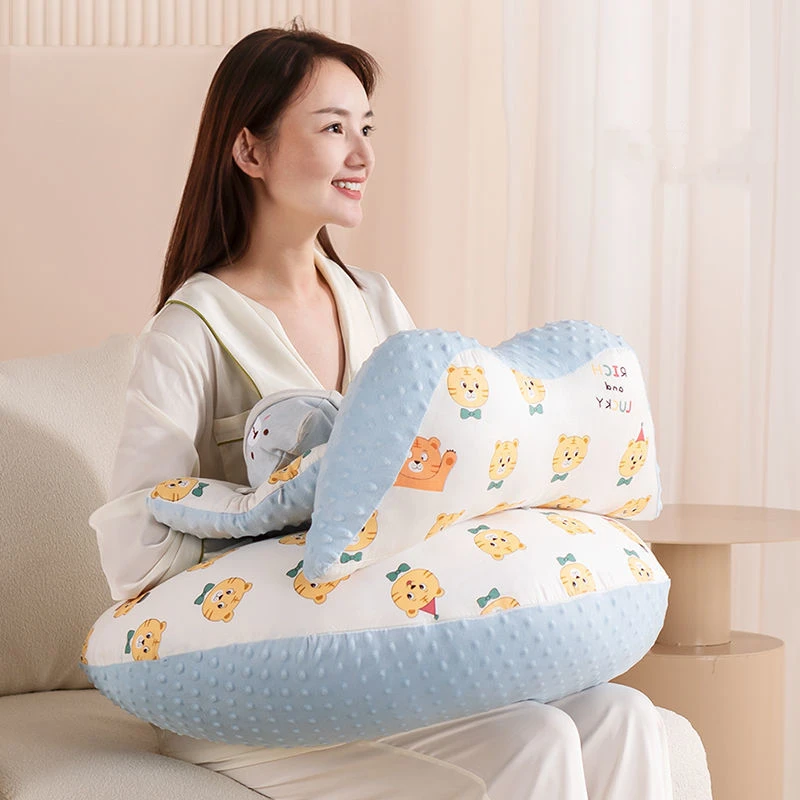 

Newborn Cotton Breastfeeding Pillow Baby Anti-spitting Milk Artifact Mother Waist Cushion Backrest Sleep Pillow Baby Supplies