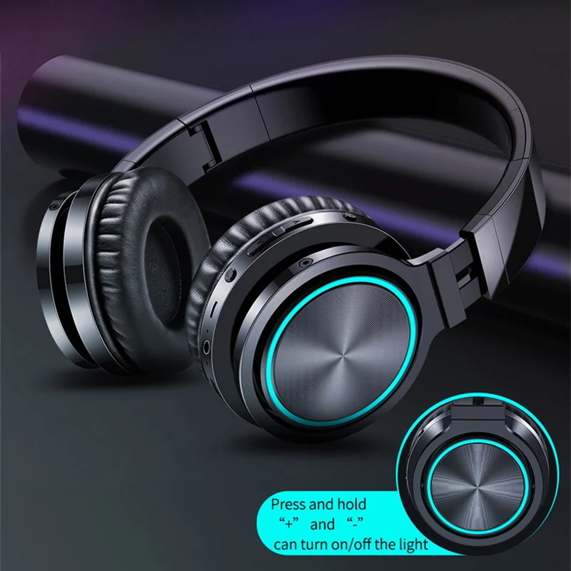 

Wireless Headphones Strong Bass Bluetooth Headset Noise Cancelling Bluetooth Earphones Low Delay Earbuds for Gaming Phone