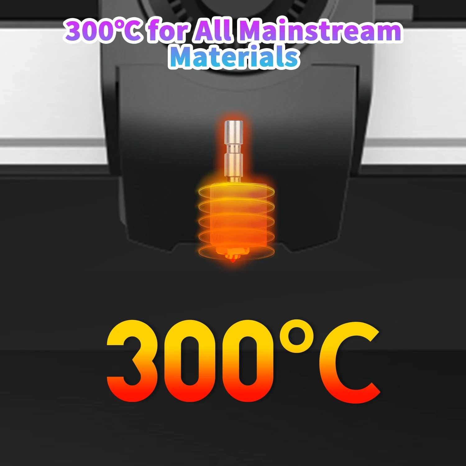 Для Anycubic Kobra 3 Max Hotend 0,4 0,6 0,8 мм hotend для Kobra 3 Max Combo Быстросменная встроенная насадка из закаленной стали (art.: 3920d31ea1002) - 3920d31ea1002