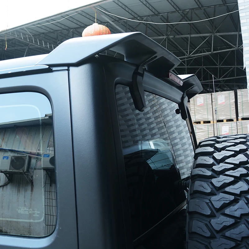 Спойлер для Jeep Wrangler JL 18 + 4x4 аксессуары от производителя Maiker черный спойлер из