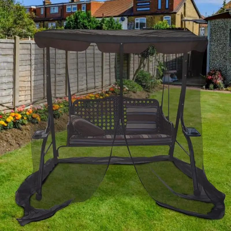 

Camping Mosquito Net Netting Outdoor Netting Patio Square Chairs Double Zipper Opening Mesh Screen Outdoor Protection Net