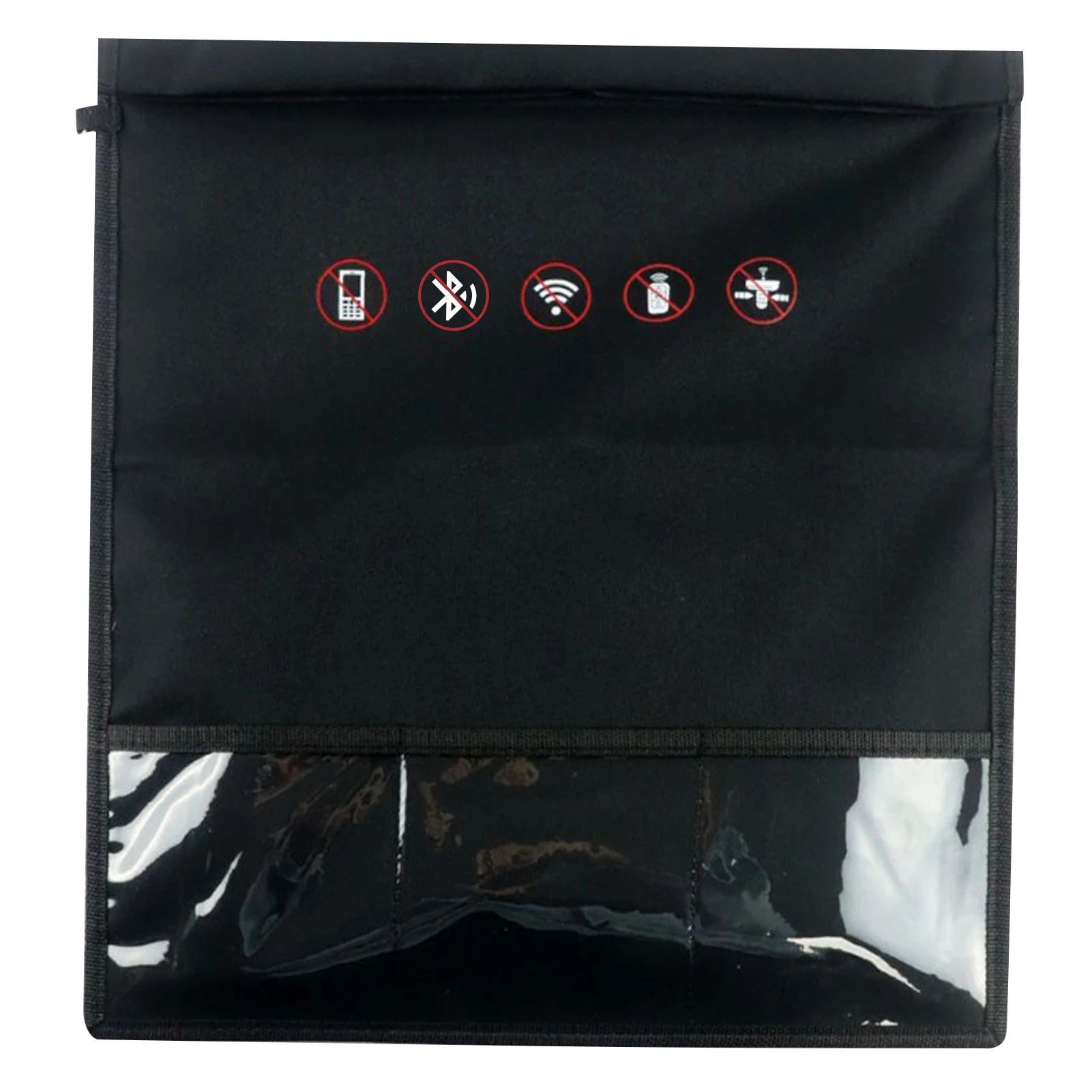 

Bags For Phones RFID Signal Blocking Bag Shielding Pouch Wallet Case For Cell Phone Privacy Protection And Car Key Black